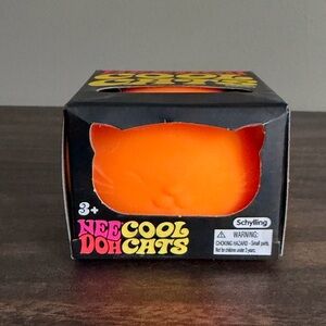 NeeDoh Cool Cats Orange Squishy Cat